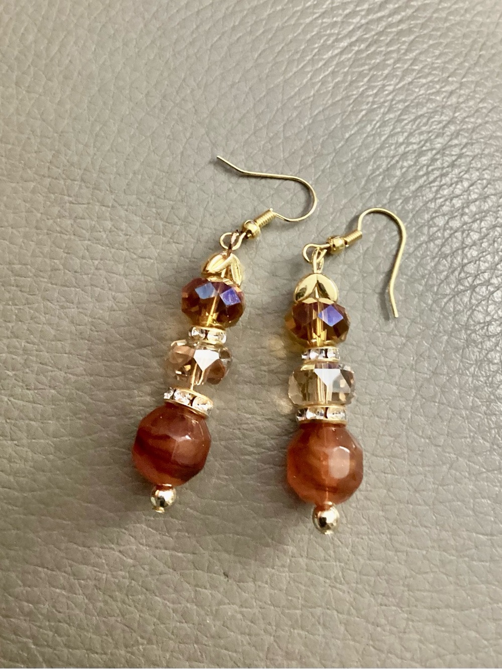 Artisan Crafted Natural Embellished Beaded Shell Necklace and Matching Earrings - Picture 9 of 9